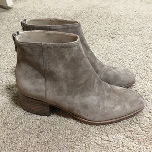 rag & bone Taupe Suede Boots